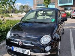 Svart Begagnad 2013 Fiat 500 Lounge Halvkombi | 55 000 kr (Marknadspris)