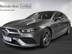 Svart Begagnad 2021 Mercedes CLA200 Shooting Brake AMG Kombi | 329 900 kr (Lite dyr)