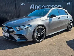 Mörkgrå (grå) Begagnad 2020 Mercedes A35 AMG AMG Halvkombi | 379 000 kr (Marknadspris)