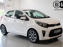 Blå (vit) Begagnad 2024 Kia Picanto Advance Halvkombi | 164 900 kr (Marknadspris)