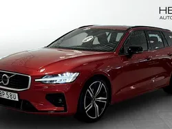 Röd (red) Begagnad 2019 Volvo V60 R-Design Kombi | 294 900 kr (Bra pris)