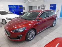 Röd (ruby red met) Begagnad 2019 Ford Focus Vignale Kombi | 199 400 kr