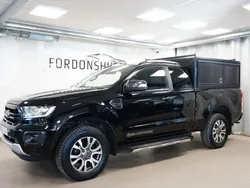Svart Begagnad 2020 Ford Ranger Wildtrack Pickup | 249 900 kr