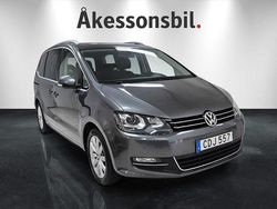 Grå Begagnad 2014 VW Sharan GT Minibuss | 189 000 kr (Dyr)