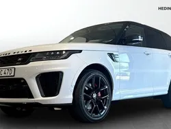 Vit (white) Begagnad 2020 Land Rover Range Rover Sport SVR SUV | 899 000 kr (Bra pris)