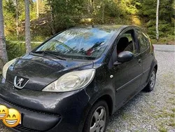 Svart Begagnad 2008 Peugeot 107 Halvkombi | 5 000 kr (Superpris)