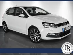 Vit Begagnad 2016 VW Polo Halvkombi | 94 900 kr (Lite dyr)