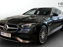 Grå (grey) Begagnad 2022 Mercedes C220 Avantgarde Kombi | 299 000 kr (Marknadspris)