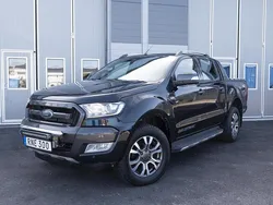Svart Begagnad 2017 Ford Ranger Wildtrack Pickup | 195 000 kr (Marknadspris)