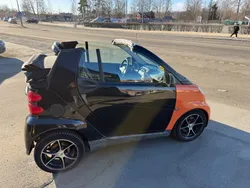 Svart Begagnad 2008 Smart ForTwo Cabrio Cab | 49 900 kr