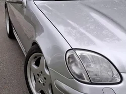 Silver Begagnad 2001 Mercedes SLK200 Cab | 88 000 kr (Marknadspris)