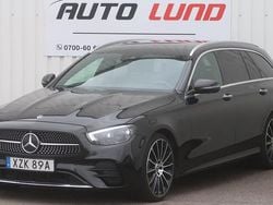 Svart Begagnad 2021 Mercedes E220 AMG line Kombi | 235 000 kr (Lite dyr)