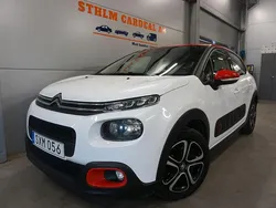 Vit Begagnad 2018 Citroën C3 PureTech Halvkombi | 119 900 kr (Marknadspris)