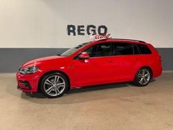 Röd Begagnad 2019 VW Golf VII R-line Kombi | 129 900 kr (Bra pris)