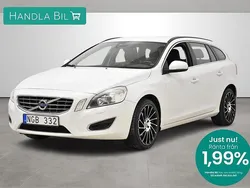 Vit Begagnad 2012 Volvo V60 Momentum Kombi | 129 900 kr (Marknadspris)
