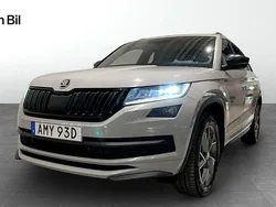Grå (steel grey) Begagnad 2020 Skoda Kodiaq SportLine SUV | 309 900 kr (Lite dyr)