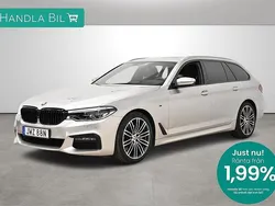 Ljusgrå Begagnad 2019 BMW 530 M Sport Kombi | 389 900 kr (Marknadspris)