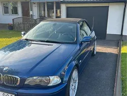 Blå Begagnad 2002 BMW 330 Cabriolet Cab | 116 000 kr (Marknadspris)