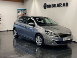 Grå Begagnad 2015 Peugeot 308 Active Halvkombi | 99 900 kr (Marknadspris)