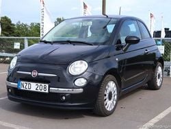 Svart svart Begagnad 2013 Fiat 500 S Halvkombi | 65 000 kr (Marknadspris)