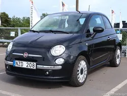 Svart svart Begagnad 2013 Fiat 500 S Halvkombi | 69 900 kr