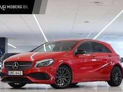 Röd Begagnad 2016 Mercedes A250 AMG Halvkombi | 214 900 kr (Marknadspris)