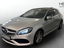 Polarsilver metallic Begagnad 2018 Mercedes A180 AMG line Kombi | 189 000 kr (Marknadspris)