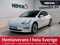 Vit Begagnad 2022 Tesla Model 3 Long Range Sedan | 349 900 kr (Marknadspris)