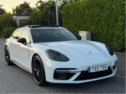 Vit Begagnad 2018 Porsche Panamera Turbo Sport Turismo Sedan | 725 000 kr (Bra pris)