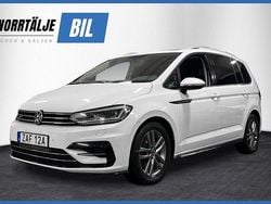Vit Begagnad 2020 VW Touran R-line Minibuss | 189 900 kr (Superpris)