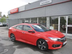 Röd Begagnad 2017 Honda Civic Sedan | 228 400 kr (Marknadspris)