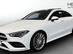 Vit (white) Begagnad 2021 Mercedes CLA220 AMG Sedan | 359 900 kr (Lite dyr)