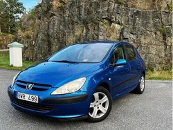 Blå Begagnad 2004 Peugeot 307 Halvkombi | 21 000 kr (Lite dyr)