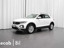 Vit Begagnad 2022 VW T-Roc Life SUV | 264 500 kr (Marknadspris)