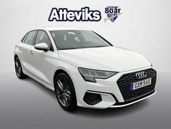Vit Begagnad 2020 Audi A3 Sportback Proline Halvkombi | 199 800 kr (Marknadspris)