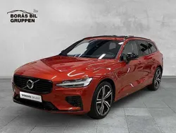 Röd Begagnad 2022 Volvo V60 R-Design Kombi | 469 000 kr (Marknadspris)