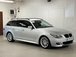 Ljusgrå Begagnad 2007 BMW 530 M Sport Kombi | 95 900 kr (Lite dyr)