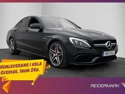 Svart Begagnad 2016 Mercedes C63S AMG AMG Sedan | 529 900 kr (Marknadspris)