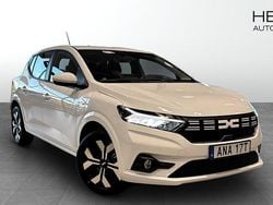 Vit (white) Ny 2025 Dacia Sandero Expression Halvkombi | 219 900 kr (Bra pris)