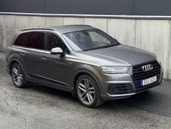Grå Begagnad 2016 Audi Q7 S-Line SUV | 389 000 kr (Marknadspris)