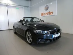 Svart Begagnad 2018 BMW 420 Sport Line Cab | 399 900 kr (Lite dyr)