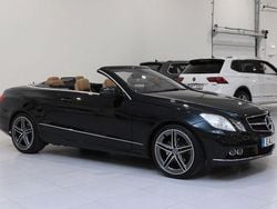 Svart Begagnad 2010 Mercedes E200 Cab | 199 900 kr (Lite dyr)