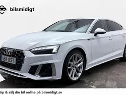 Vit Begagnad 2021 Audi A5 Sportback Comfort Halvkombi | 417 900 kr