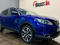 Blå Begagnad 2015 Nissan Qashqai Tekna SUV | 84 500 kr (Bra pris)