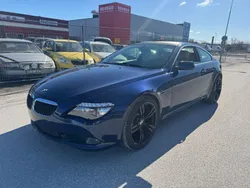 Blå (blåmetallic /cremeläder) Begagnad 2010 BMW 630 M Performance Sportkupé | 169 390 kr