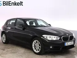 Svart Begagnad 2017 BMW 120 Advantage Halvkombi | 173 900 kr (Superpris)