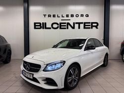 Vit Begagnad 2019 Mercedes C220 AMG line Sedan | 259 900 kr (Marknadspris)