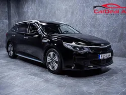 Svart Begagnad 2017 Kia Optima Hybrid 2 Sedan | 149 800 kr (Marknadspris)
