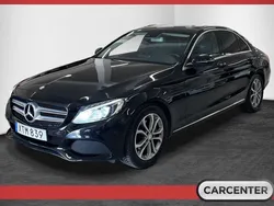Svart Begagnad 2016 Mercedes C200 Avantgarde Sedan | 209 500 kr (Marknadspris)