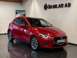 Röd Begagnad 2016 Mazda 2 Halvkombi | 89 900 kr (Bra pris)